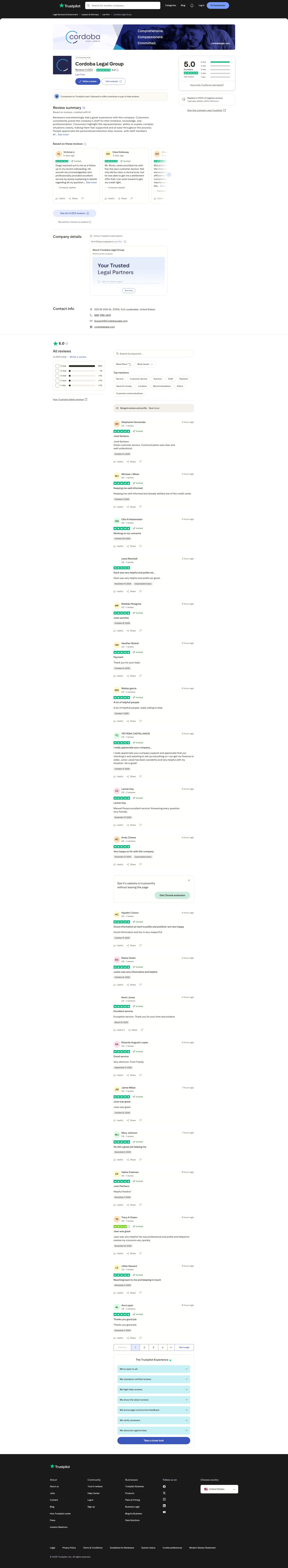 Trustpilot Reviews Screenshot